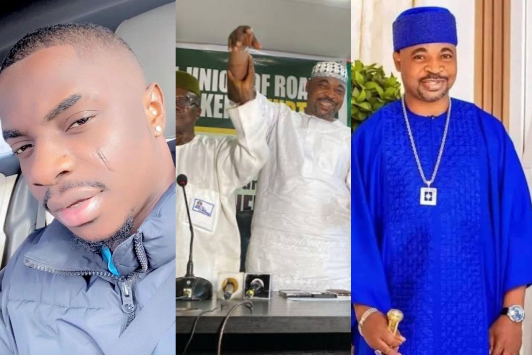 “Na we dey control the whole Nigeria now” – MC Oluomo’s son, King West brags as he congratulates his father over his new appointment as NURTW president