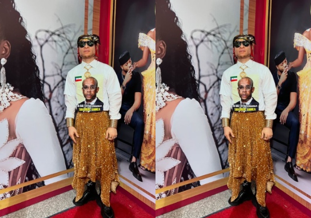 Fake Pocolee Rocks Shirt with Baltasar Engonga’s Face to Charles Okocha Wedding