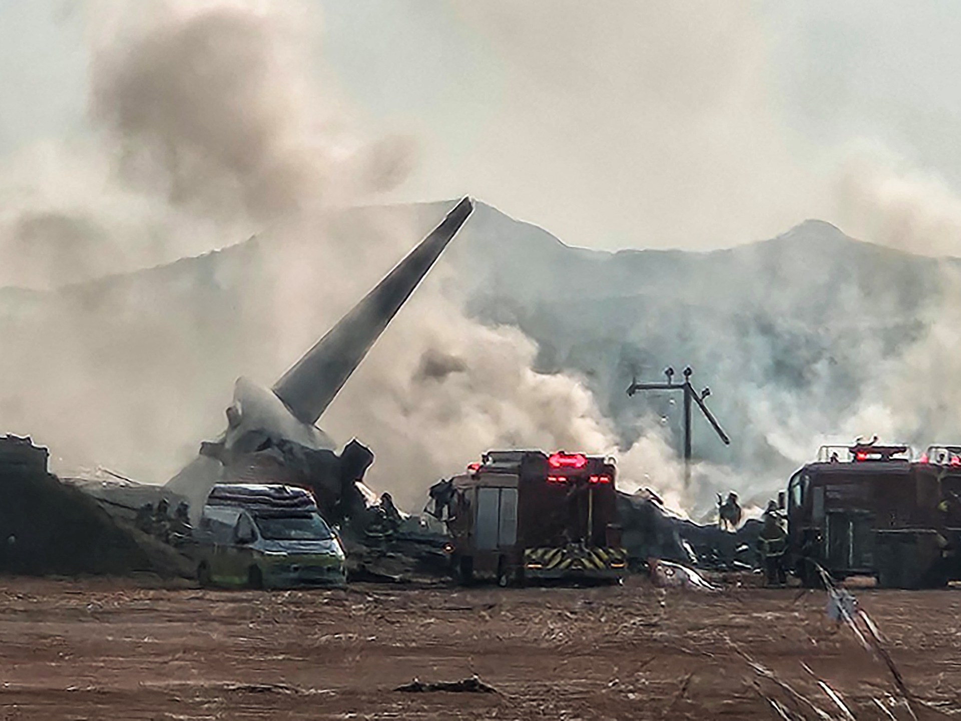 At Least 47 Killed In South Korea As Plane Crashes On Landing