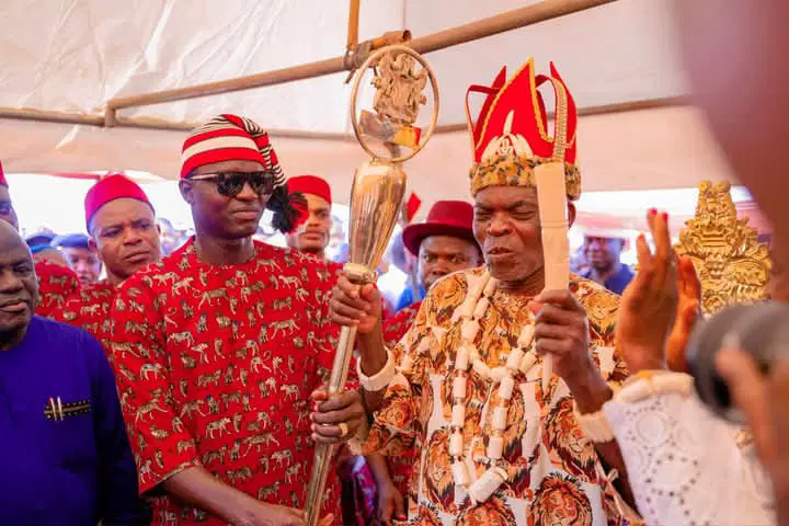 Ebonyi Gov’s Father Who Married 30 Wives, Has 108 Children, Becomes King 