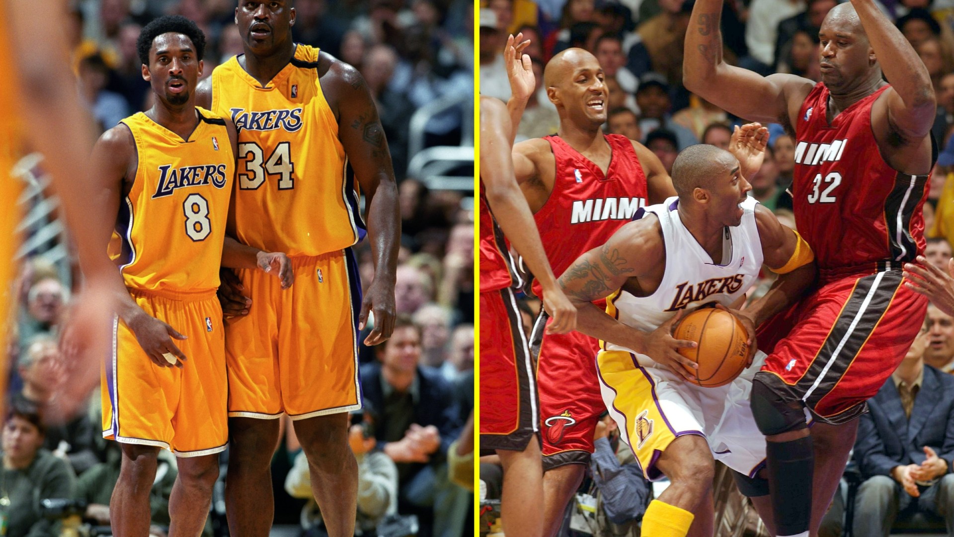 Kobe Bryant and Shaquille O’Neal faced off as opponents for the first time in 2004 Christmas Day thriller