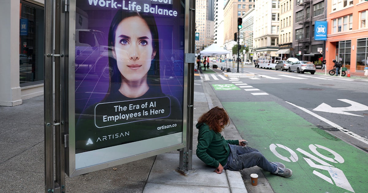 Humans Alarmed at AI Company’s “Stop Hiring Humans” Billboards