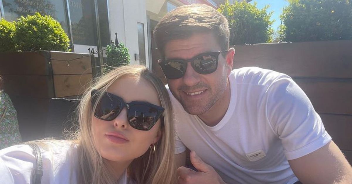 Steven Gerrard ‘can’t wait’ as he responds to daughter’s pregnancy announcement