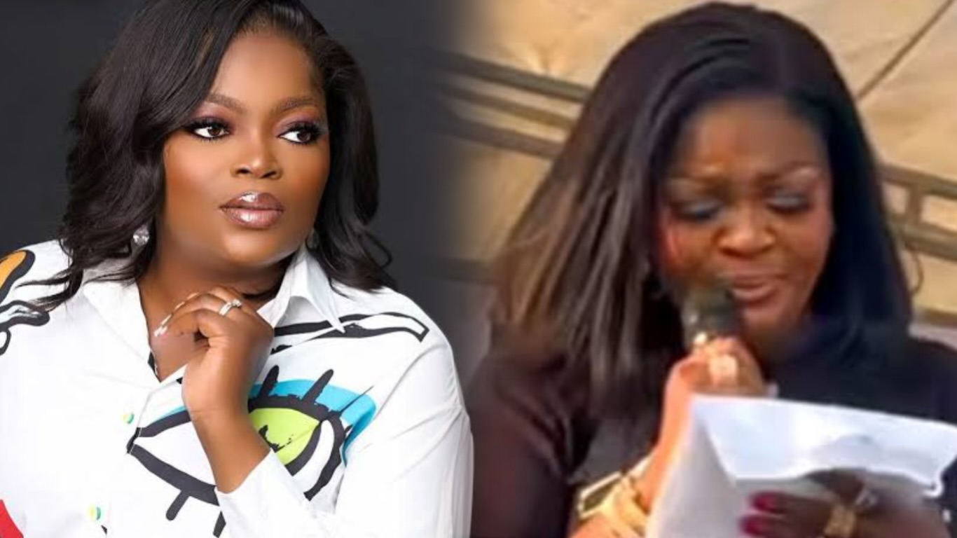 You’ll be blessed with your own children — Funke Akindele prays for Eniola Badmus