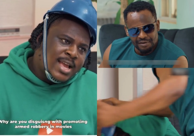 Bae U  Run For His Life As Zubby Michael Pounces On Him For Referring To Him As An Asaba Superstar [Video]