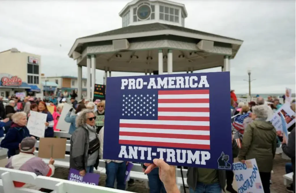 Anti-Trump Protesters Gather In Washington, Other Us Cities 7 Screenshot 2025 04 06 6.54.07 Am