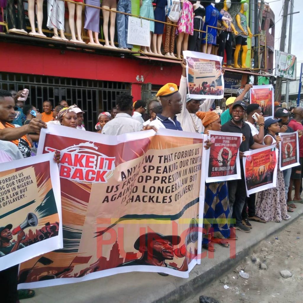 Democracy Day Tension: Protesters Mobilise As Tinubu Addresses Nass 6 Democracy Day Protesters