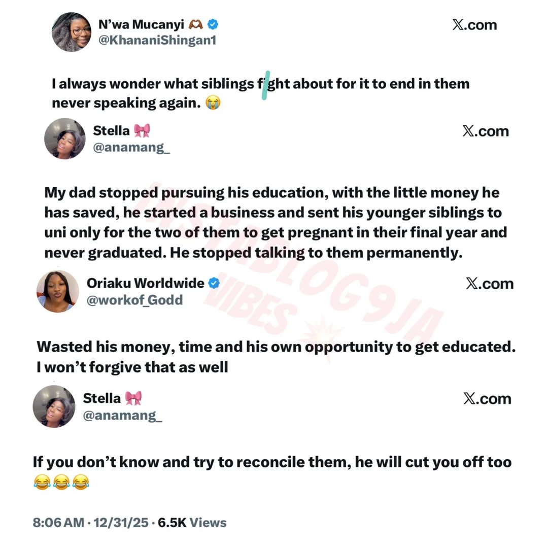 A conversation on X has sparked reactions after a user shared a story of a fathe