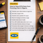 Why MTN Data Finishes Fast in Nigeria (Real Reasons + Fixes) 7 Checklist to stop MTN data from finishing fast in Nigeria