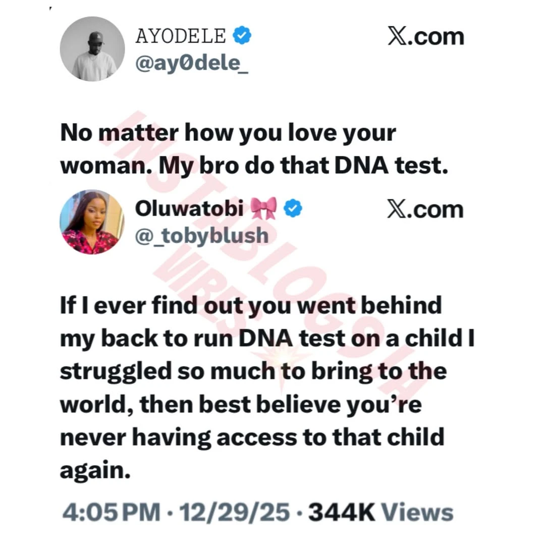 DNA test debate sparks reactions online after a social media user advised men to