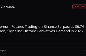 Ethereum Futures Trading on Binance Surpasses $6.74 Trillion, Signaling Historic Derivatives Demand in 2025