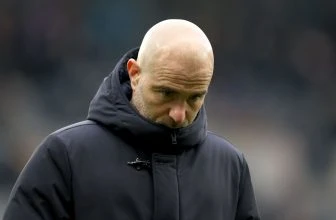 Enzo Maresca on the touchline against Newcastle.