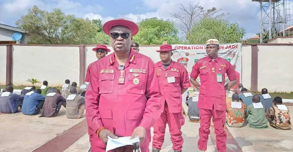 The Western Nigerian Security Network, otherwise known as the Amotekun Corps, ha