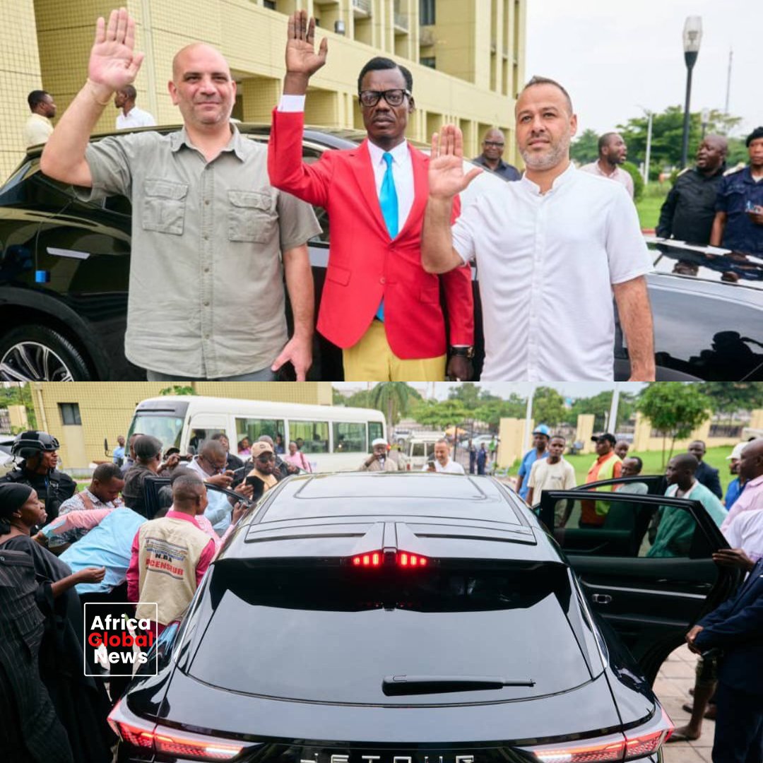Lumumba Vea, the viral DR Congo AFCON 2025 superfan, has finally received a brand new car 6 618933316 1479919064133251 2689332296497688452 n