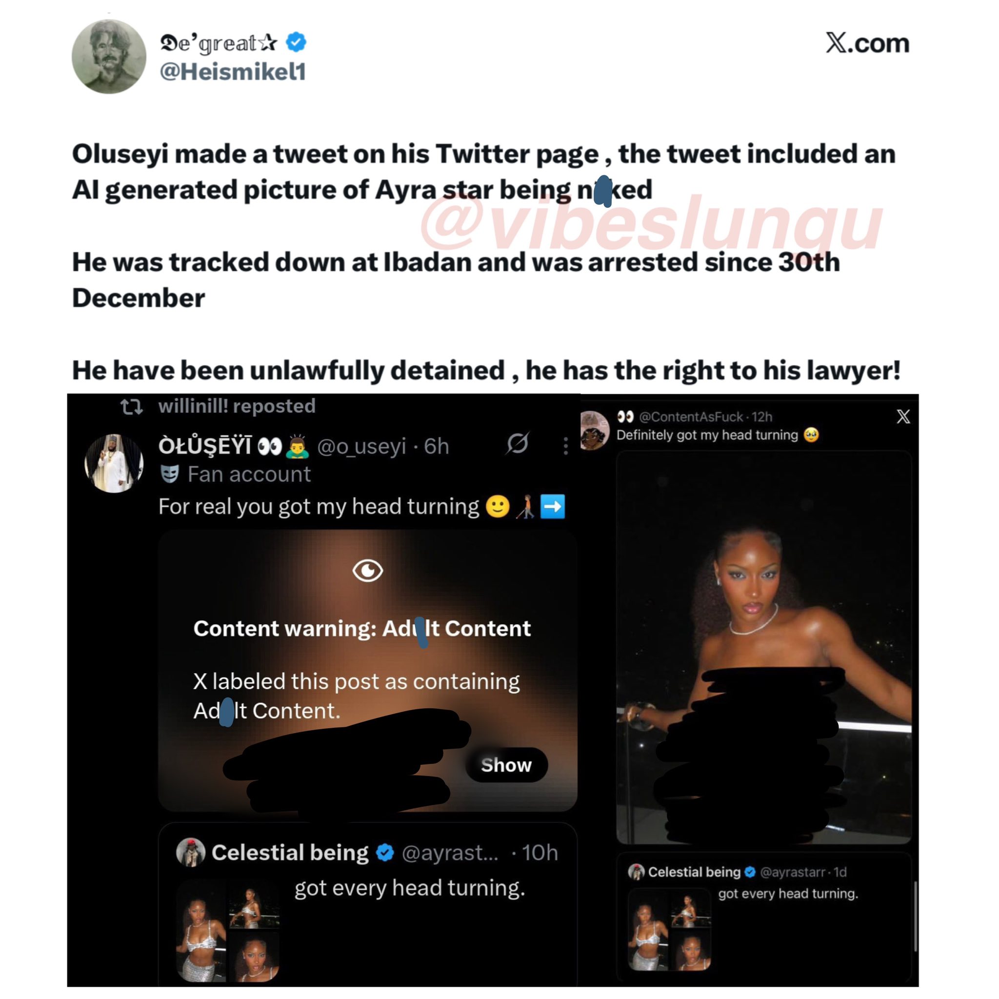 Nigerians are divided as a young man remains in detention since Dec 30 5 619320896 1345047060996998 8167007742277265743 n