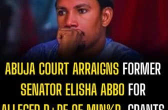 Abuja Court Arraigns Former Senator Elisha Abbo for Alleged R+pe of Min%r, Grant