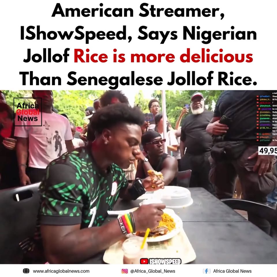 American streamer iShowSpeed has stirred fresh debate after declaring Nigerian j