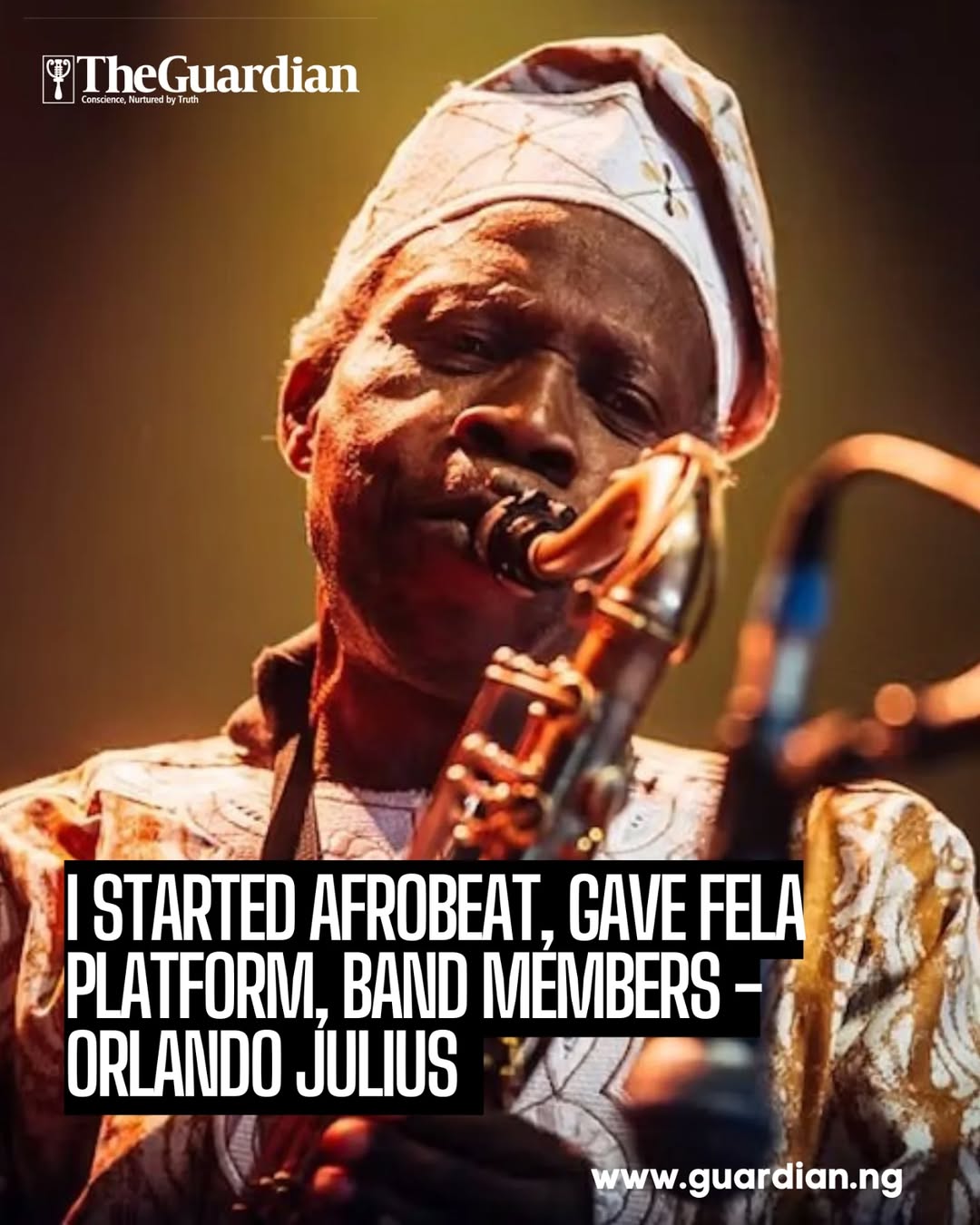 “I started Afrobeat in Nigeria in 1960” - Old interview with Orlando Julius Resurfaced 1 An old interview with late legendary musician, Orlando Julius, has resurfaced am