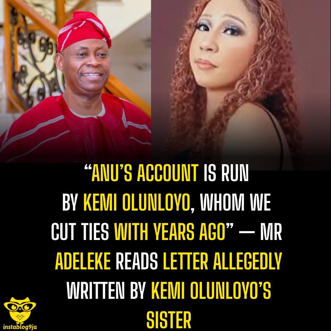“Anu’s Account Is Run by Kemi Olunloyo, Whom We Cut Ties With Years Ago” — Mr Ad