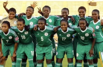 Nigeria’s under-20 female football team (Falconets)