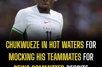 Chukwueze in Hot Waters for Mocking His Teammates for Being Committed Despite Un