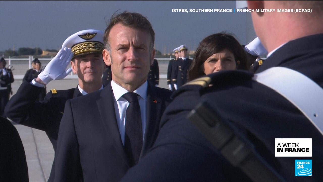 French President Emmanuel Macron discusses Greenland and Iran during emergency defense council meeting - A week in France
