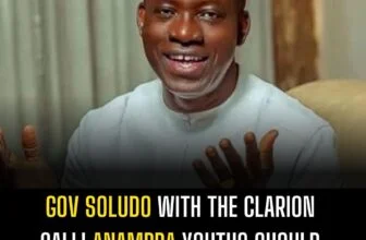 Gov Soludo with the clarion call! Anambra youths should join the police and mili