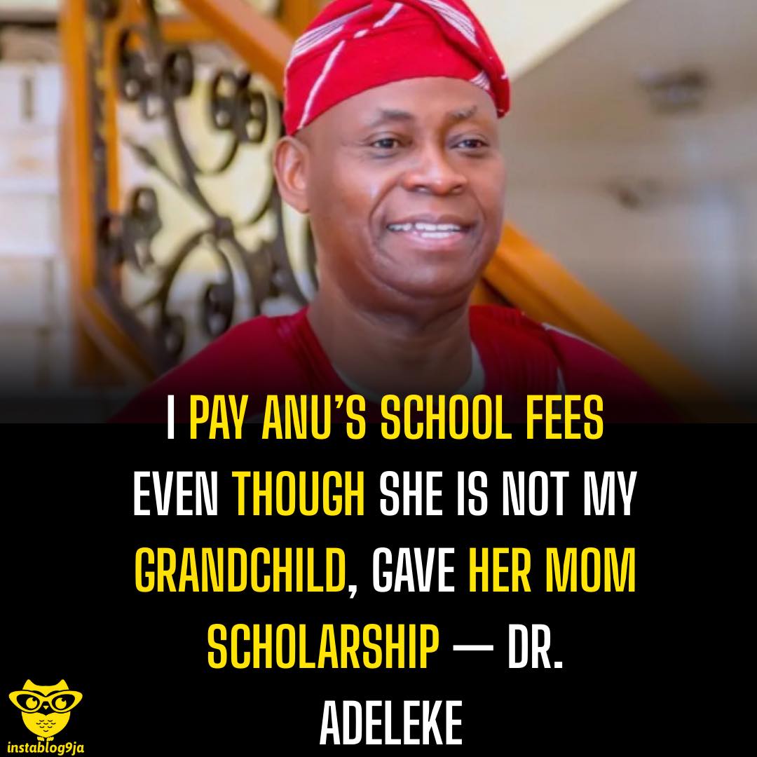 I Pay Anu’s School Fees Even Though She Is Not My Grandchild, Gave her mom schol