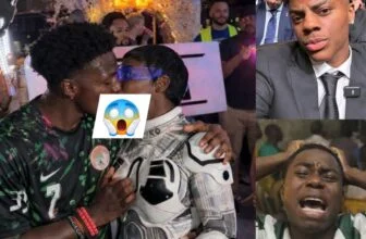 IShowSpeed was spotted kissing Jarvis in Lagos last night.