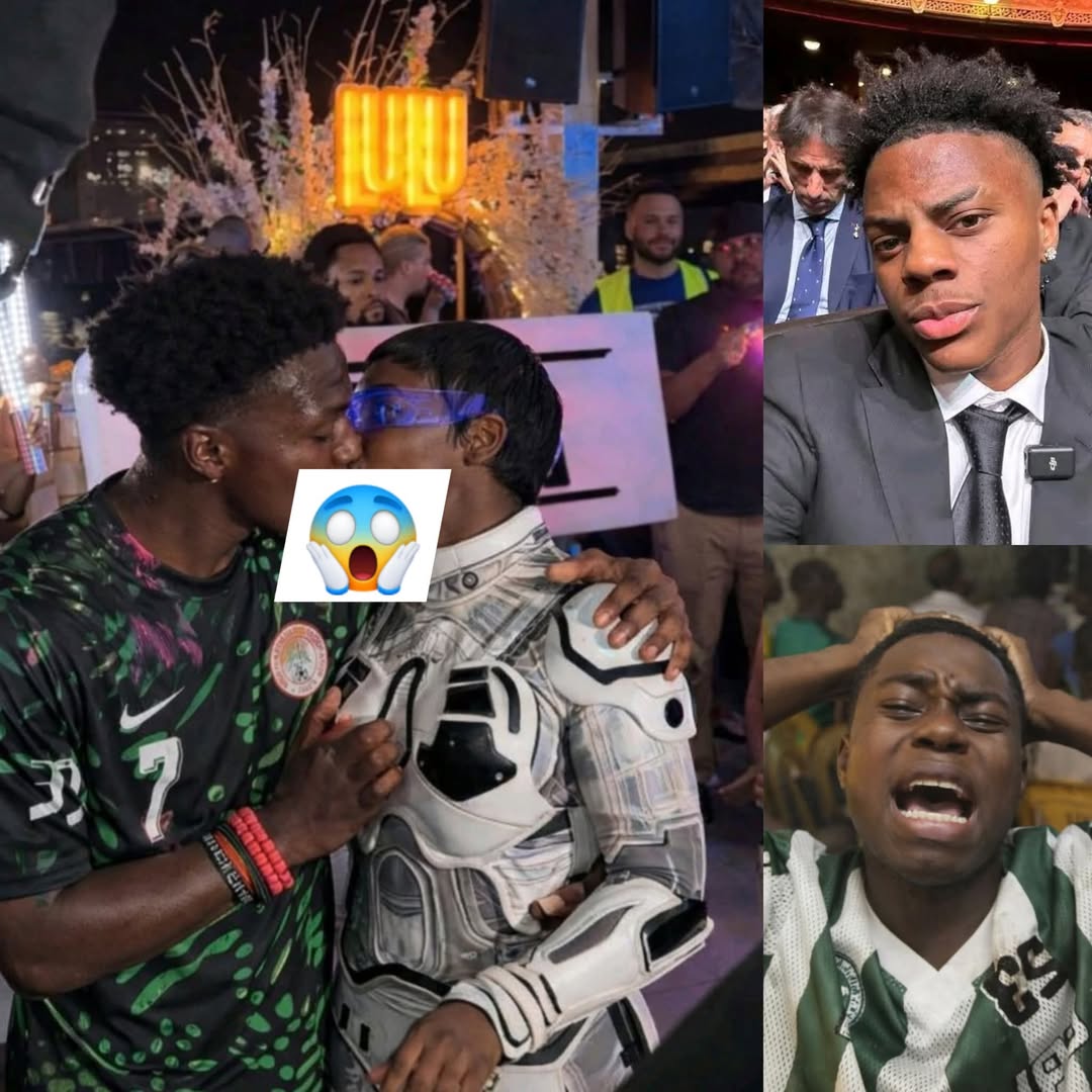 IShowSpeed was spotted kissing Jarvis in Lagos last night. 1 IShowSpeed was spotted kissing Jarvis in Lagos last night.