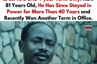 In 1986, on his inauguration day, Yoweri Museveni pledged to serve only one 4-ye