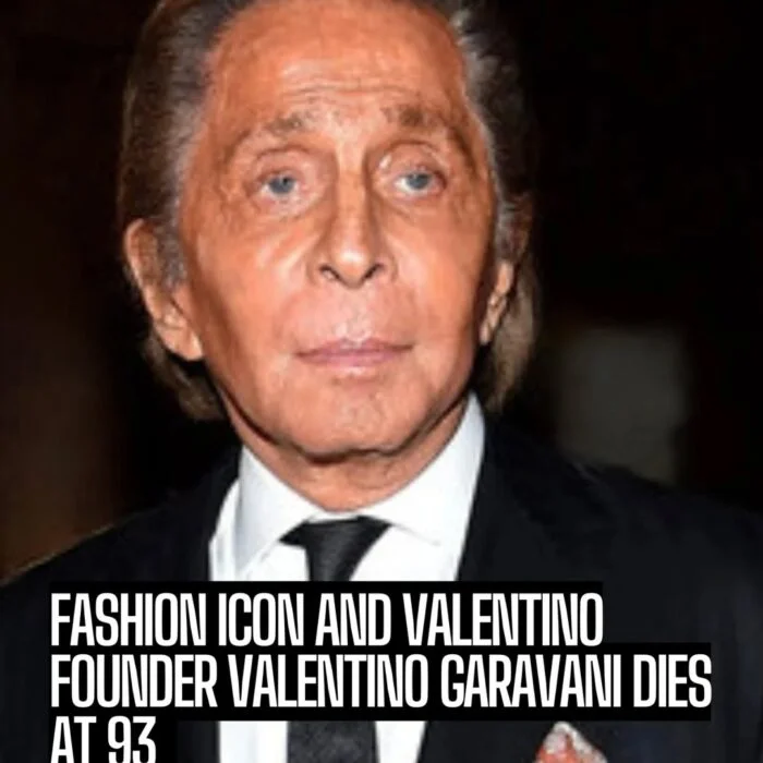 Italian fashion legend Valentino Garavani, famed for elegance and red gowns worn