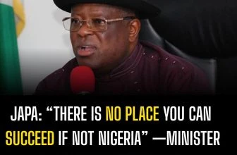 JAPA: “There Is No Place You Can Succeed If Not Nigeria” — Minister Of Works, Da