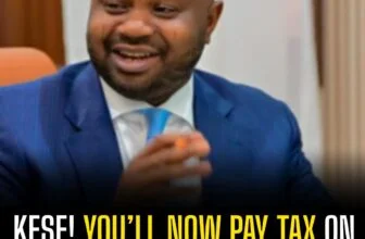 Kese! You’ll now pay tax on these banking services