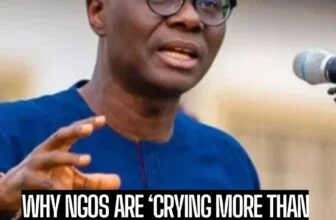 Lagos State Governor Babajide Sanwo-Olu has accused some local and international