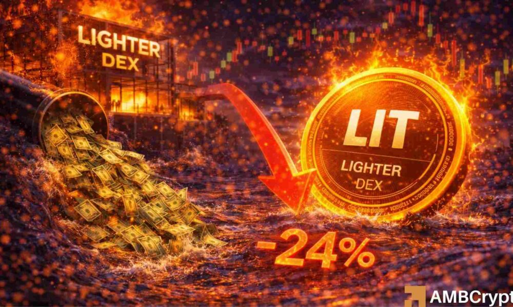Lighter faces $250mln capital flight after token debut — What’s next for LIT?