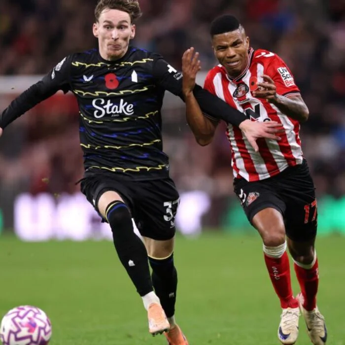 Man Utd should explore winter deal to sign Everton midfielder James Garner, 14 recoveries vs Aston Villa