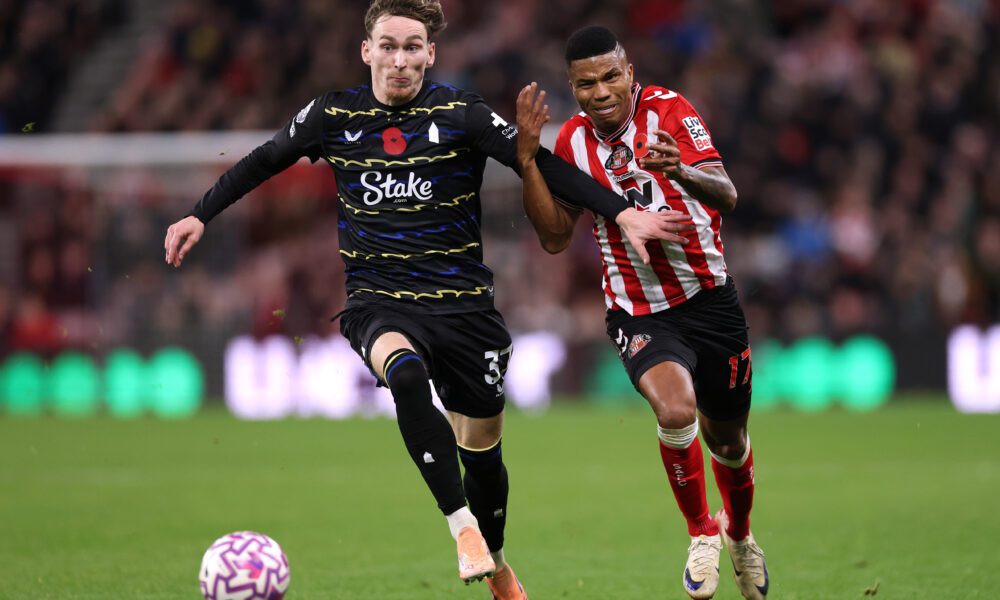 Man Utd should explore winter deal to sign Everton midfielder James Garner, 14 recoveries vs Aston Villa