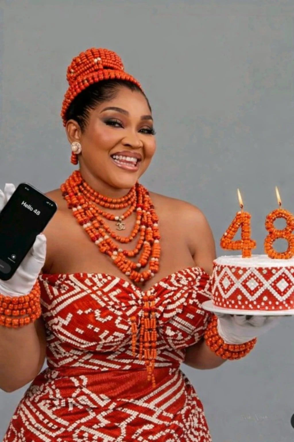 Mercy Aigbe celebrated her 48th birthday in grand style. Let’s congratulate her