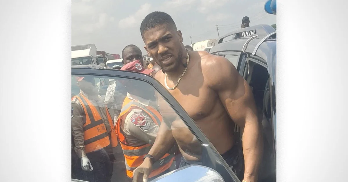 Nigeria police charge Anthony Joshua's driver with dangerous driving after fatal crash