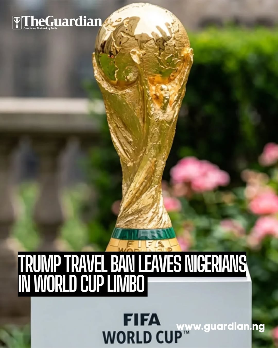 Nigerian football fans planning travel to the United States to watch the World C