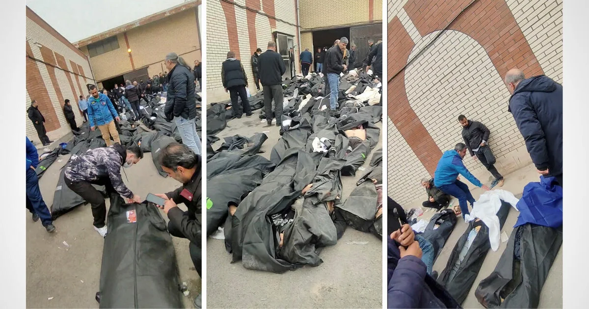 Over 12,000 feared dead after Iran protests, as video shows bodies lined up at morgue