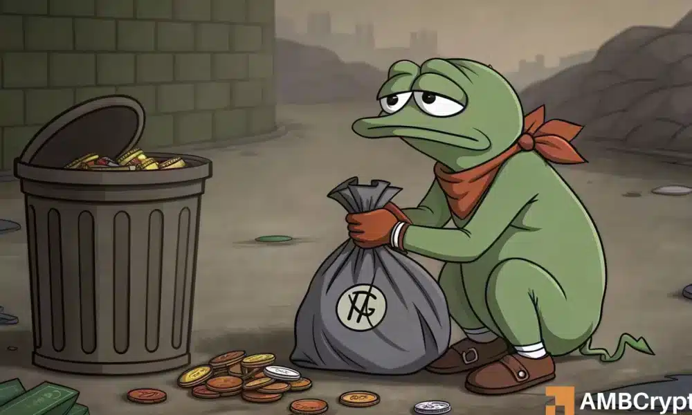 PEPE: Decoding impact of $3M whale dump on memecoin's price