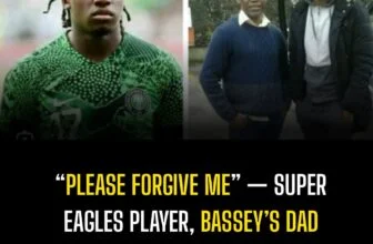 “Please Forgive Me” — Super Eagles player, Bassey’s dad Pleads for Access After