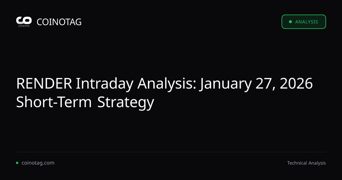 RENDER Technical Analysis Jan 27