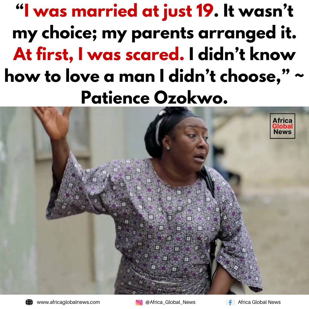 Renowned Nigerian actress Patience Ozokwo reflects on a deeply personal chapter