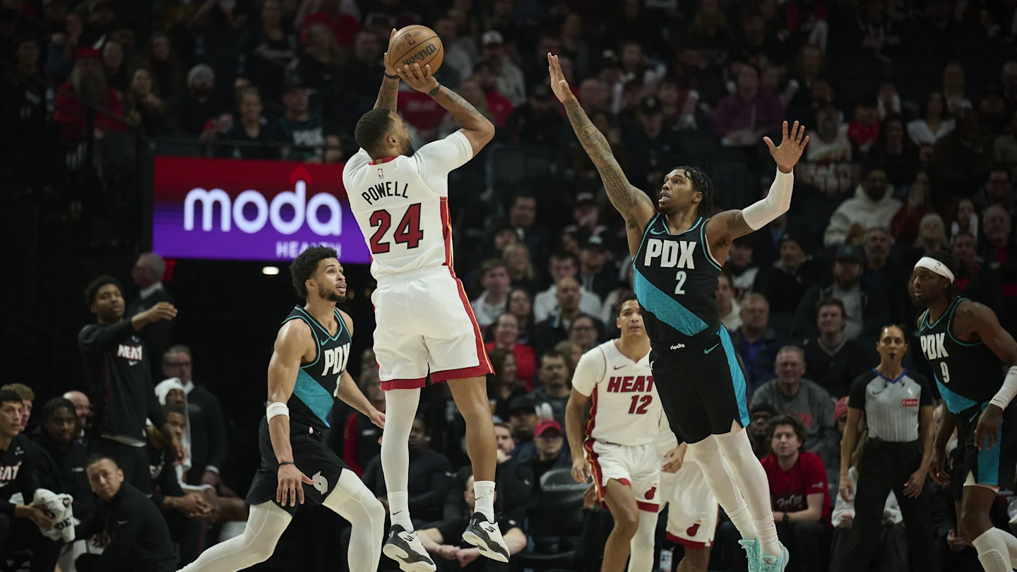 Rough shooting and ugly defense for Heat lead to loss in Portland