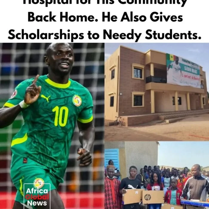 Sadio Mane completed a 500,000 USD hospital for his community back home in Seneg