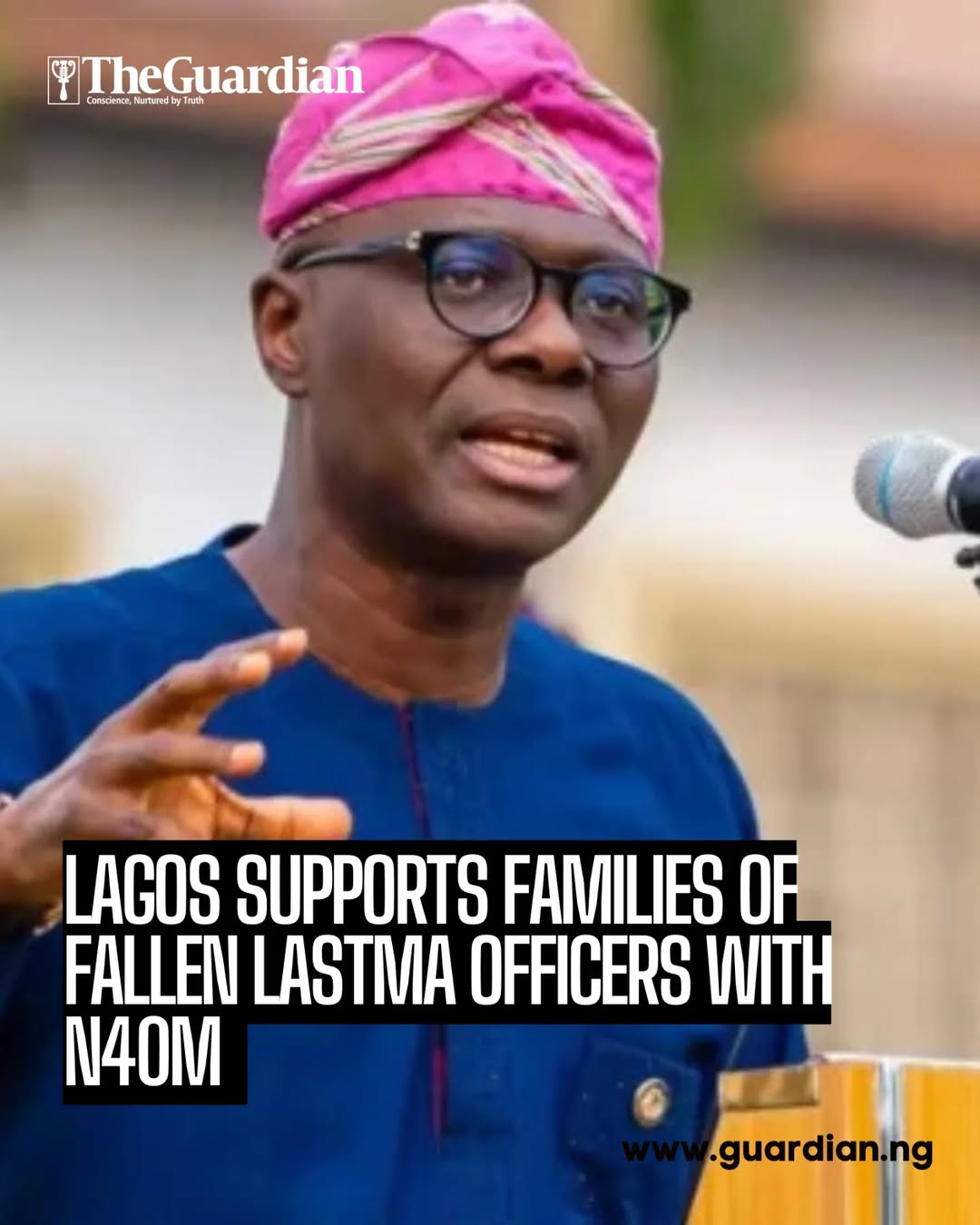 The Lagos State Government has disbursed a total of ₦40 million as consolatory s