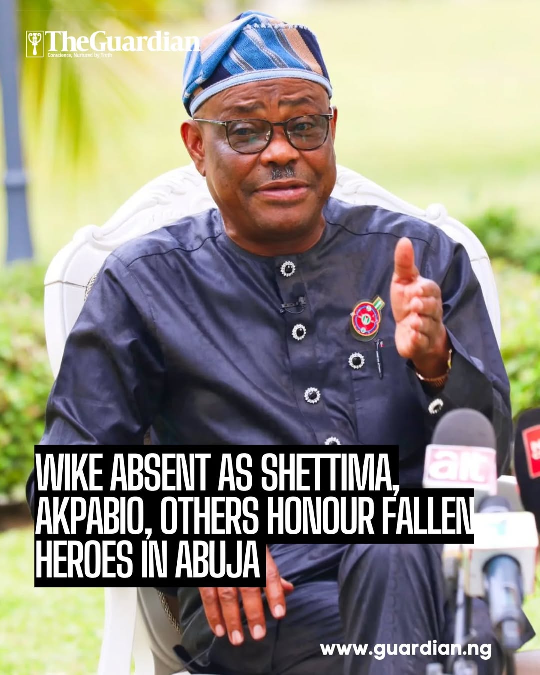 The Minister of the Federal Capital Territory (FCT), Barrister Nyesom Wike, was